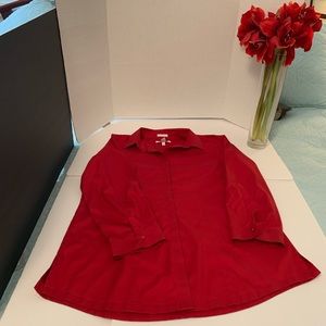 Red Chicos Oversized no iron cotton blouse/tunic